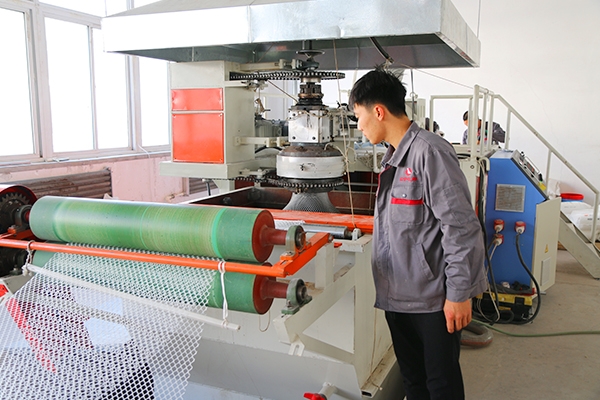 Nylon mat production line
