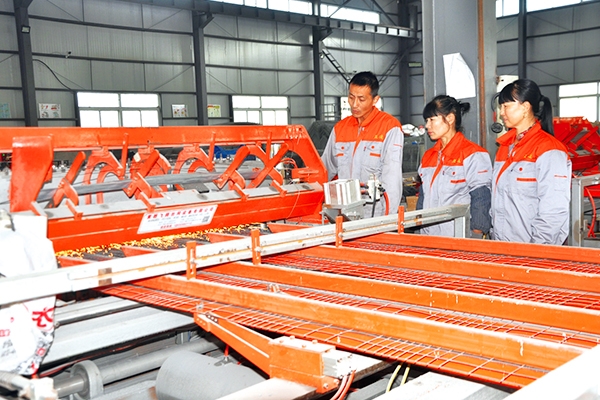 Sheet metal production line